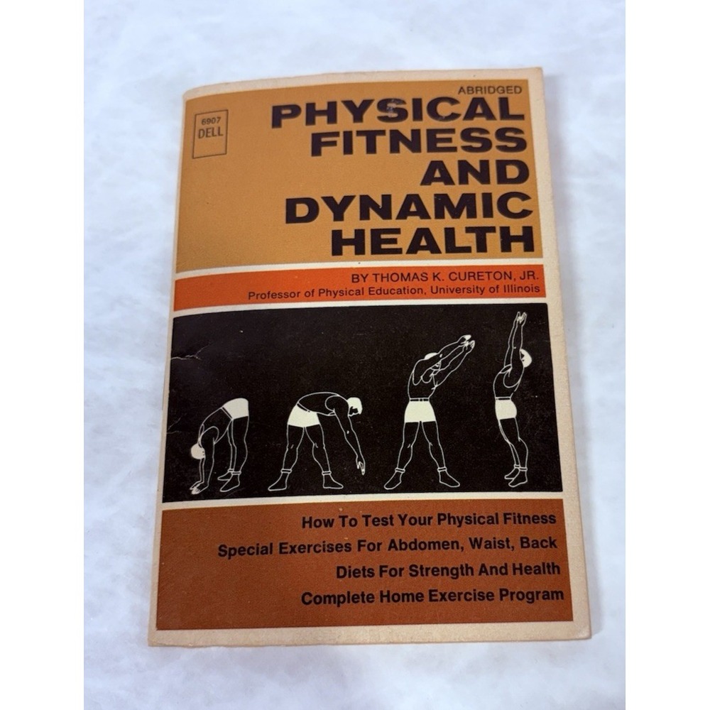 Vintage Dell Purse Book Physical Fitness and Dynamic Health‎ 1967 Mini Booklet